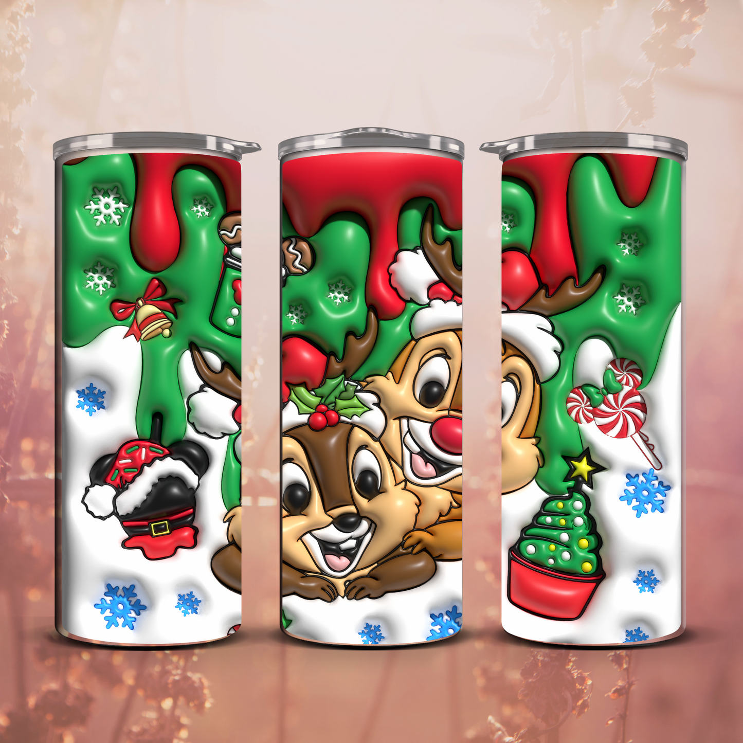 Christmas Chip and Dale