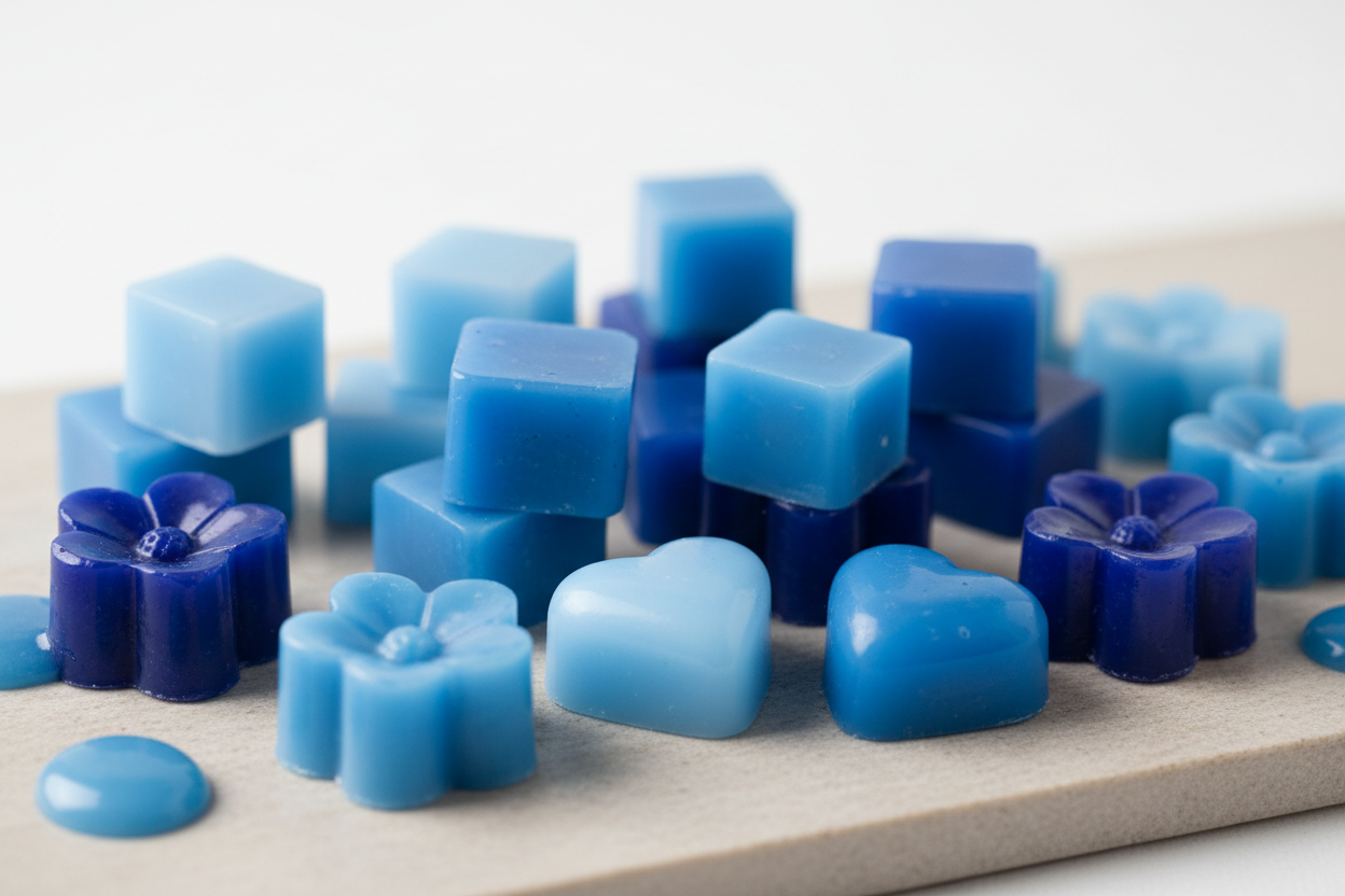 blue wax melts