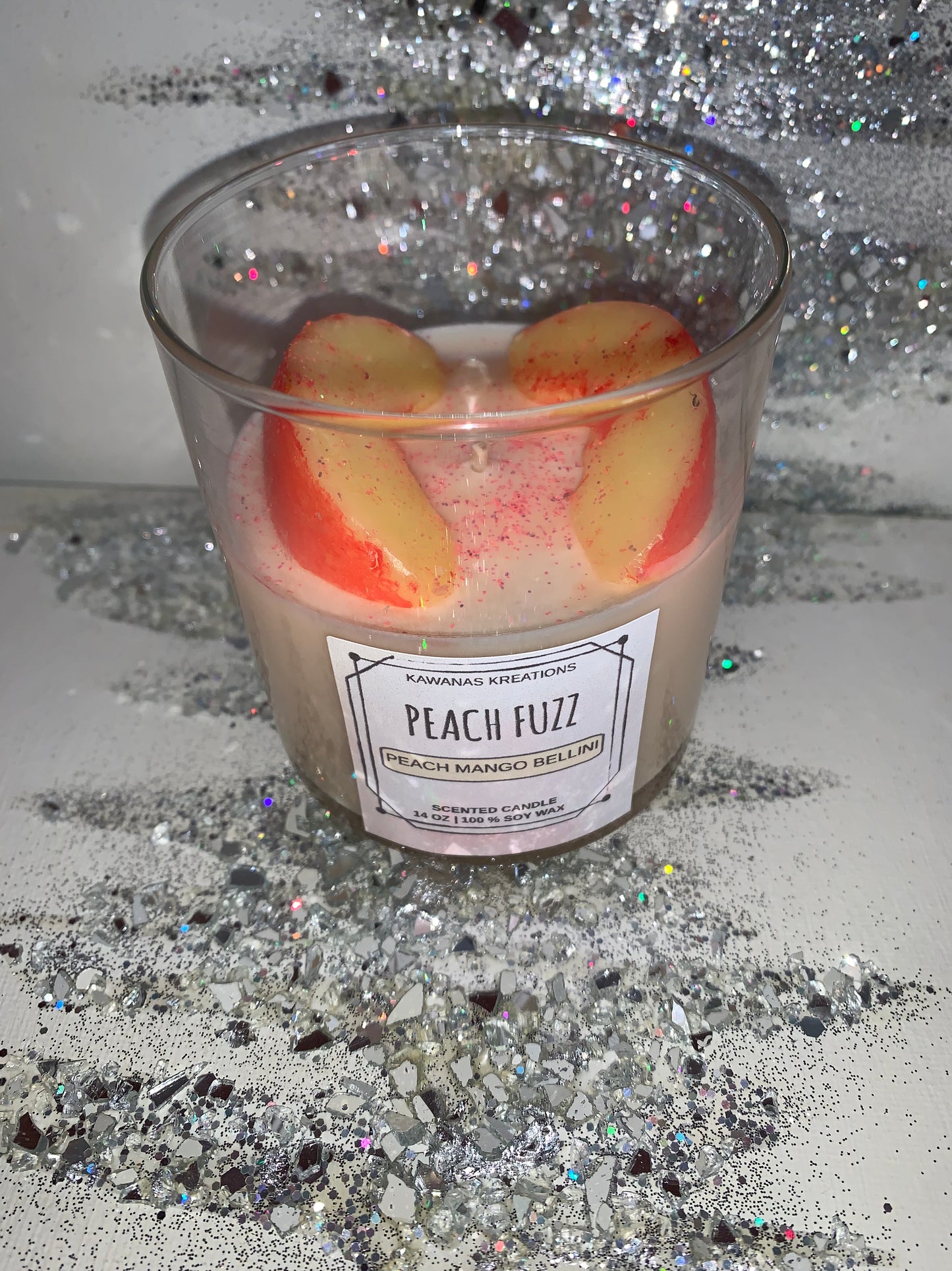 Peach Fuzz Candles